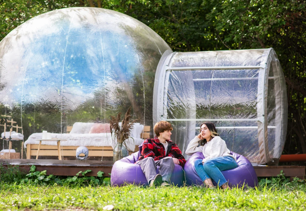 bubble tent house